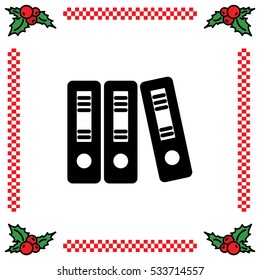 Web line icon. Business; Sigregators (folder, catalog)