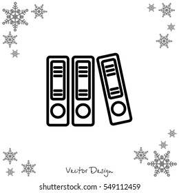 Web line icon. Business; Sigregators (folder, catalog)