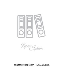 Web line icon. Business; Sigregators (folder, catalog)