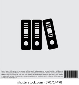 Web line icon. Business; Sigregators (folder, catalog)