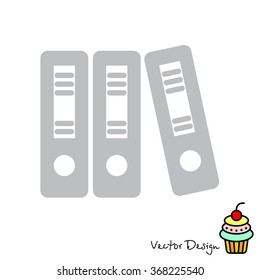 Web line icon. Business;binders (folder, catalog)