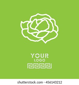 Web line icon. Cabbage