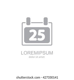 Web line icon. Calendar