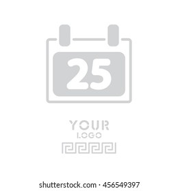 Web line icon. Calendar