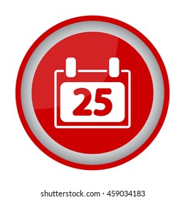 Web line icon. Calendar