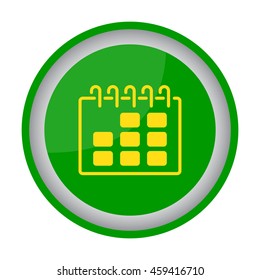 Web line icon. Calendar