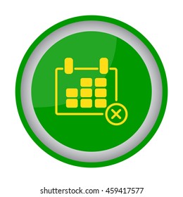 Web line icon. Calendar