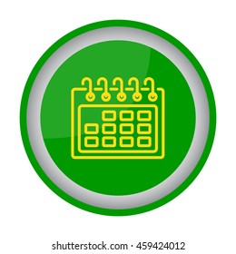 Web line icon. Calendar