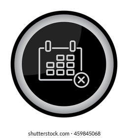 Web line icon. Calendar