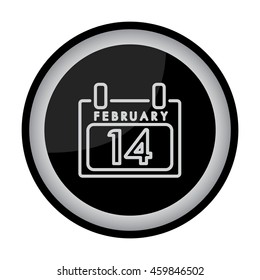 Web line icon. Calendar
