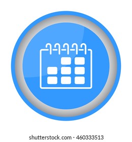 Web line icon. Calendar