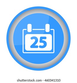 Web line icon. Calendar