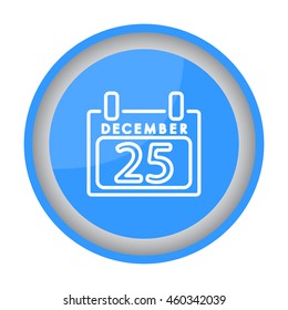 Web line icon. Calendar