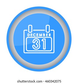 Web line icon. Calendar