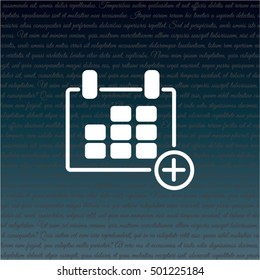 Web line icon. Calendar