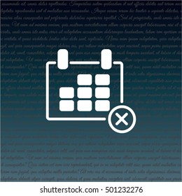 Web line icon. Calendar