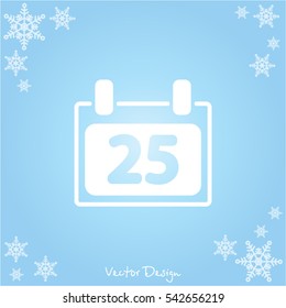 Web line icon. Calendar