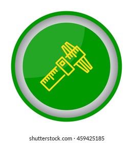 Web line icon. Caliper