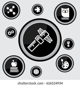 Web line icon. Caliper