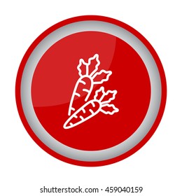 Web line icon. Carrot