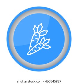 Web line icon. Carrot