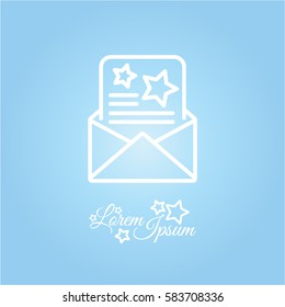 Web line icon. Christmas Greetings, Christmas card
