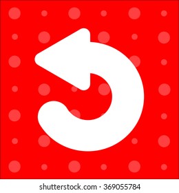 Web line icon. Circular arrow