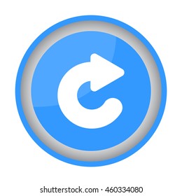 Web line icon. Circular arrow