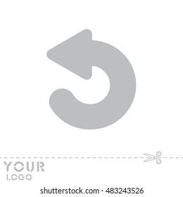 Web line icon. Circular arrow