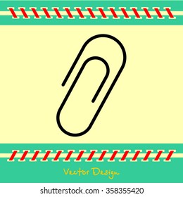 Web line icon. Clip