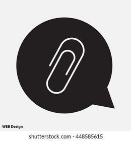 Web line icon. Clip