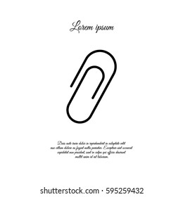 Web line icon. Clip