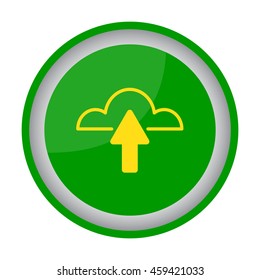 Web line icon. Cloud upload, download