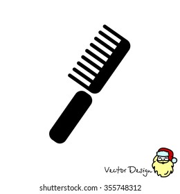 Web line icon. Comb