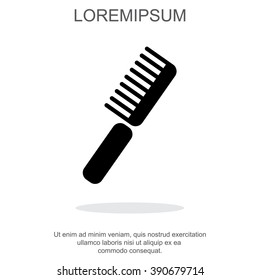 Web line icon. Comb
