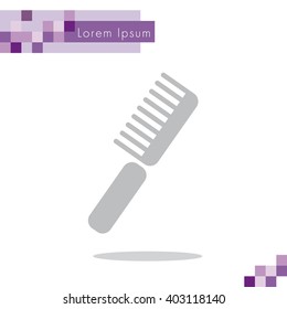 Web line icon. Comb