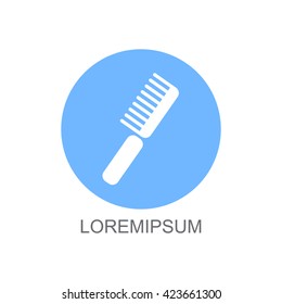 Web line icon. Comb