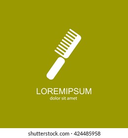 Web line icon. Comb