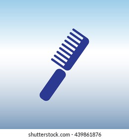 Web line icon. Comb
