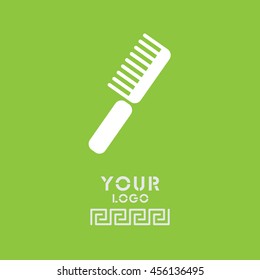 Web line icon. Comb