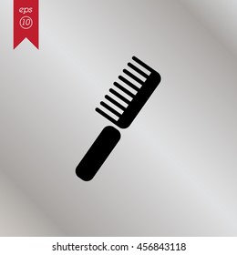 Web line icon. Comb