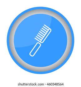 Web line icon. Comb