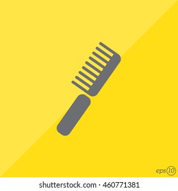 Web line icon. Comb