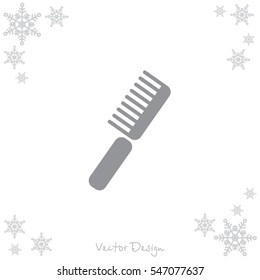 Web line icon. Comb