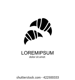 Web line icon. Croissants