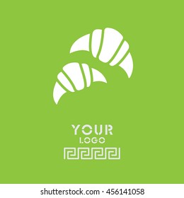 Web line icon. Croissants