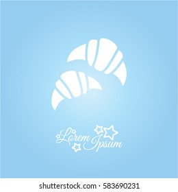 Web line icon. Croissants