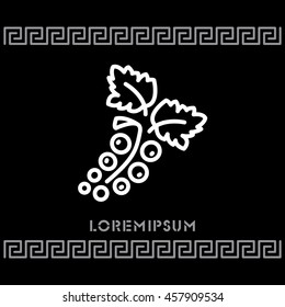 Web line icon. Currants