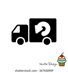 Web line icon. Delivery