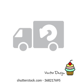 Web line icon. Delivery